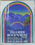 NRPS Telluride Rock N' Roll Festival Poster 1982
