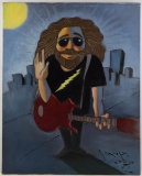Stanley Mouse Jerry Garcia Chicago Canvas Painting