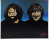 Stanley Mouse Jerry Garcia & John Lennon Painting
