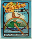 Sunshine Festival Journey Bishop Poster 1977