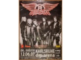 Aerosmith Karlsruhe Germany Poster 2007