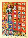 LSD Barbie Blotter Art Mark McCloud Signed Poster