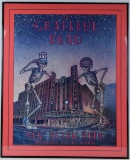 Grateful Dead NY Framed Poster 1980