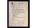 MCA Records Grateful Dead Robert Hunter Signature