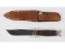 Case 325-5 Fixed Blade Knife Leather with Sheath