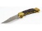 Buck Lockback Knife 112 Wooden Handle with Sheath