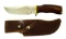 Colt Fixed Blade Knife Wood Handle with Sheath