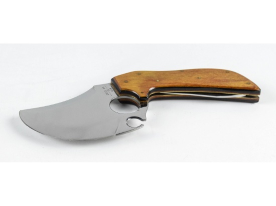 Case Caribou Skinner Knife 1981 Pakkawood