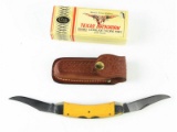 Case Texas Lockhorn Double Lock Blade Knife