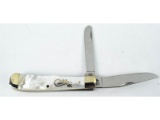 Folding Trapper Knife 8254 Pearl Handles