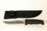 Buck Fixed Blade Knife 619 Rubberized with Sheath