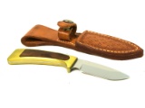 Browning Fixed Blade Knife Brass Handle