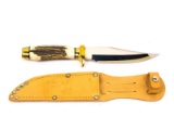 Weidmannsheil Fixed Blade Knife with Sheath