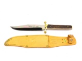 Weidmannsheil Fixed Blade Knife Stag with Sheath
