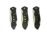 3 Frost Cutlery Folding Knives SAR Tactical