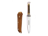 Anton Wingen Fixed Blade Knife Stag with Sheath
