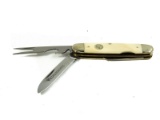 Weidmannsheil Hobo Folding Knife Ivory Handle