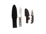 2 Fixed Blade Knives Frost Cutlery Timber Rattler