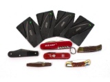 8 Small Folding Knives Imperial Sharp Wenger