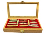 15 Folding Knives Case Imperial Colonial