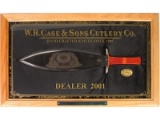 W.R. Case & Sons Cutlery Co. Dealer 2001 Knife