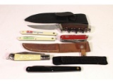 Various Folding Knives Gerber Model 450