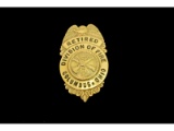 Obsolete Retired Division of Fire Columbus Badge