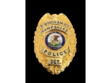 Obsolete Hampshire Police Department IL Badge