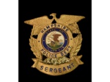 Obsolete Hampshire Police Dept Sergeant IL Badge