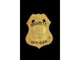 Obsolete Security Officer Badge