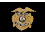Obsolete Chief Police IL Badge