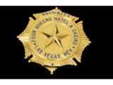 Obsolete Security Four Queens Las Vegas NV Badge