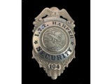 Obsolete ITT Harper Security Badge