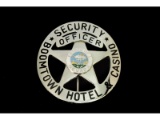 Obsolete Security Officer Boomtown NV Badge