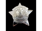 Obsolete Chicago Police Retired Patrolman Badge