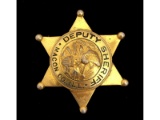 Obsolete Deputy Sheriff Macon County IL Badge