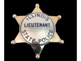 Obsolete Illinois State Lieutenant Police Badge