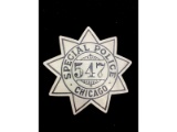 Obsolete Special Police Chicago Badge