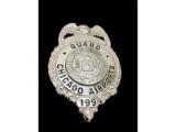 Obsolete Chicago Airports Guard Badge