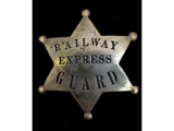 Obsolete Railway Express Guard Badge