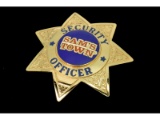Obsolete Security Officer Sam's Town Badge