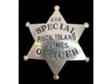 Obsolete Special Officer Rock Island Lines Badge