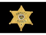 Obsolete Deputy Dunes Nevada Badge