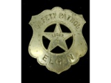 Obsolete Safety Patrol Elgin Lieutenant Badge