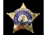 Obsolete Kane County IL Sergeant Badge Sheriff