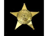 Obsolete Cary IL Chief of Police Badge