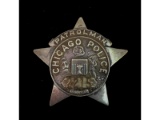 Obsolete Patrolman Chicago Police Badge