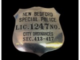 Obsolete Special Police City Ordinances Badge