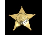 Obsolete Melrose Park IL Sergeant Police Badge