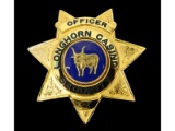 Obsolete Longhorn Casino Security Officer Badge